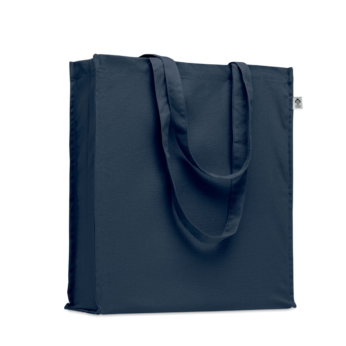 Sac cabas coton bio 220gr à personnaliser BENTE COLOUR Marine foncé
